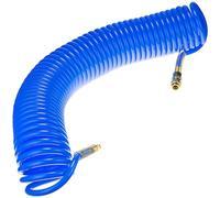 STIX Tubo a Spirale per Aria Compressa PU 5/8 mm 15 m con Attacco Rapido