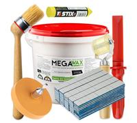 Stix ZW 9 Set completo di accessori per il montaggio degli pneumatici, 7 TLG pasta di montaggio, 5 kg, pesi adesivi, rullo di pressione e strumento per la pulizia dei cerchioni