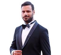 Stjepan Hauser (Suit) Half Body Buddy Cutout