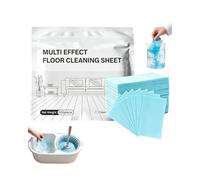 STJUNR 100 PCS Pastiglie Detergenti per Pavimenti, Multiple Effect The Floor Clean, Fogli Pulizia Pavimenti Multiuso Solubili in Acqua, Detersivo per Lavapavimenti per Piastrelle Pavimenti in Legno