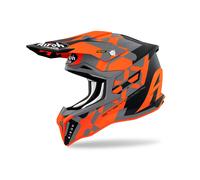 STKX32L - CASCO OFF-ROAD AIROH STRYCKER XXX ORANGE MATT TAGLIA L