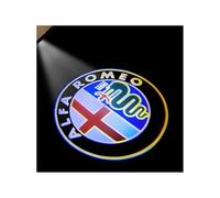 STLYBAZ 2 Pezzi luci per Porta Auto Luce di Benvenuto per Alfa Romeo 159 156 147, Auto Logo Luce per Portiera Auto Benvenuto Proiettore Accessori