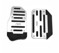 STLYBAZ Copripedali Antiscivolo per Auto Pedali per VW Tiguan 2017-2025, Pedaliera Auto Freni Frizione E Accelerazione Copri Pedali Accessori,A-Automatic