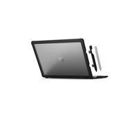 STM Dux Borsa per notebook 34,3 cm (13.5") Custodia a tasca Nero, Trasparente