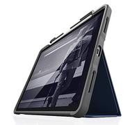 STM Dux Plus - Custodia a portafoglio per tablet da 27,9 cm (11"), 570 g, colore: Blu marino