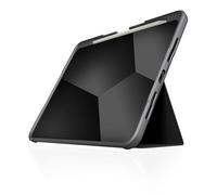 STM DUX PLUS - Custodia ultra protettiva per Apple iPad Pro 11" M4 2024, retro trasparente trasparente, certificato Military Drop Test con archiviazione per Apple Pencil, supporta la funzione Auto