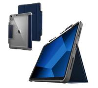 STM Dux Plus, custodia ultra protettiva per iPad Air 11" M2/5a/4a generazione, supporto per Apple Pencil supporta la ricarica, robusta e testata contro le cadute con custodia Smart Sleep/Wake