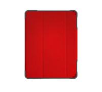 STM GOODS - Cover Dux Plus Duo Per Ipad 10.2 2019/20/21 7/8/9a Generazione, Rosso - SPEDIZIONE GRATUITA