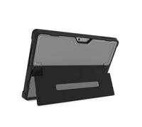 STM Dux Shell Case Custodia per Microsoft Surface Pro 9 - nero/trasparente [standard militare, retro trasparente, funzione leggio, compatibile con Microsoft TypeCover]