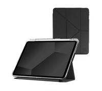 STM Opp - Custodia per Apple iPad Air 11" M2 (iPadPro 11 Gen 4-1 / iPadAir 10.9 Gen 5/4, custodia protettiva leggera e sottile, retro trasparente antigraffio, con custodia per Apple Pencil, funzione