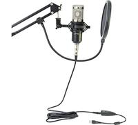 STM200-PLUS - LTC - Microfono a condensatore USB Kit completo per lo streaming continuo, Plug & Play di Windows e Mac, il microfono in streaming, gioco, Hi-Fi, diffusione/Podcast