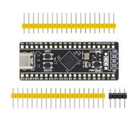 STM32F401CCU6/411CEU6 - Scheda di sviluppo ARM Cortex-M4 Core a 32 bit, quarzo 25 MHz, compatibile con MicroPython, configurazione jumper, 52 x 20 mm (STM32F411)
