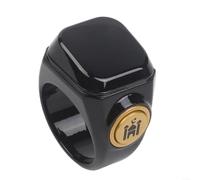 STMKB Contatore Digitale Tasbih per La Preghiera Musulmana, Contapassi con Schermo OLED E Visualizzazione di Ora E Data, Contatore A Dita per Dhikr, Golf, Lavoro A Maglia, Conteggio Giri E Inventario