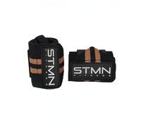 STAMINA FITNESS Polsiere Elasticizzate, Polsiere CrossFit e Powerlifting, Polsini Palestra per Sollevamento Pesi, Weightlifting e Ginnastica, Supporto Rigido, Morbido sui Polsi, Unisex