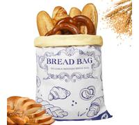 Stnopw Sacchetti riutilizzabili per pane in cera d'api - Grande capacità in cotone per pane fatto in casa, pasta madre e pane fresco | Soluzioni di conservazione ecologiche di grado alimentare