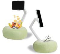 STNRST-IN Supporto regolabile per Kindle, universale, rimovibile, antiscivolo, per iPad, iPhone, Kindle E-Reader Libri (verde)