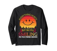 STO Ancora sorridendo Sindrome Post-polio Consapevolezza Maglia a Manica