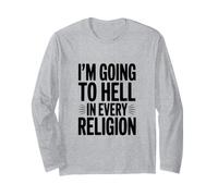 STO Andando all'inferno in Ogni Religione Maglia a Manica