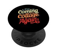 Sto arrivando al cottage di nuovo Summer Romance Couple PopSockets PopGrip Adesivo