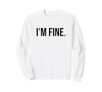 STO Bene. Citazione Motivazionale, mentalità positiva. Felpa