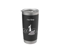 Sto bene Funny Sarcastic Diver Bicchiere termico in acciaio inox doppia parete
