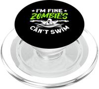 Sto bene, gli zombie non sanno nuotare PopSockets PopGrip per MagSafe