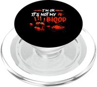 Sto bene, non è il mio sangue - horror divertente PopSockets PopGrip per MagSafe
