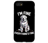 Sto Bene, Va Tutto Bene Umorismo Natalizio Per Cani Custodia per iPhone SE (2020) / 7/8