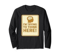 STO cercando di Pensare Qui - Segno cerebrale Maglia a Manica