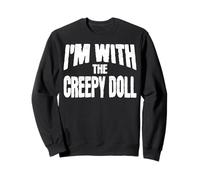 STO con Il Divertente Costume di Halloween Abbinato alla Felpa