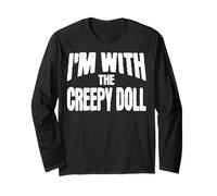 STO con Il Divertente Costume di Halloween Abbinato alla Maglia a Manica