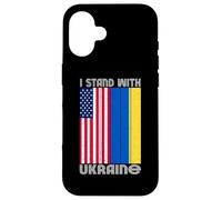 Sto con l'Ucraina, sto per l'Ucraina e non mi arrendo mai agli Stati Uniti Custodia per iPhone 16