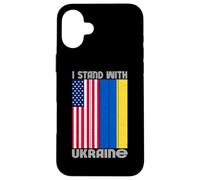 Sto con l'Ucraina, sto per l'Ucraina e non mi arrendo mai agli Stati Uniti Custodia per iPhone 16 Plus