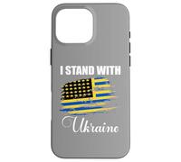 Sto con l'Ucraina, sto per l'Ucraina e non mi arrendo mai agli Stati Uniti Custodia per iPhone 16 Pro Max