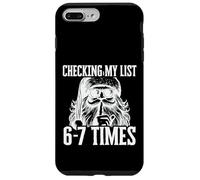 Sto controllando la mia lista 67 Volte Divertente Babbo Natale Meme Custodia per iPhone 7 Plus/8 Plus