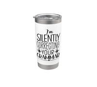 Sto correggendo silenziosamente la tua grammatica Bicchiere termico in acciaio inox doppia parete