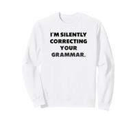 “STO correggendo silenziosamente la Tua Grammatica”, detti Felpa