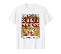 STO Facendo 2 diete perché con Una Si Mangia Troppo Poco Maglietta