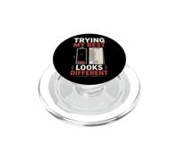 Sto Facendo Del Mio Meglio Batteria Scarica Umorismo PopSockets PopGrip per MagSafe