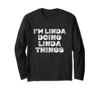 STO Facendo Linda a Linda Cose Sarcastico Nome Divertente Maglia a Manica