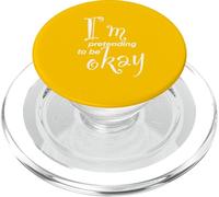 Sto fingendo di stare bene PopSockets PopGrip per MagSafe