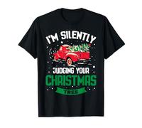 STO giudicando silenziosamente Il Design del Tuo Albero di Natale Maglietta