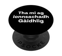 "Sto imparando il gaelico scozzese." Lingua divertente PopSockets PopGrip Adesivo
