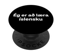 "Sto imparando l'islandese." divertente parola islandese PopSockets PopGrip Adesivo