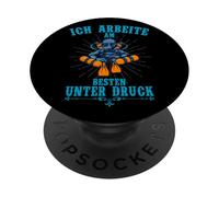 Sto lavorando al meglio con Druck Tech Diver Deep Dive Humor PopSockets PopGrip Adesivo