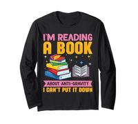 Sto leggendo un libro sull'anti-gravità Non posso metterlo giù Maglia a Manica
