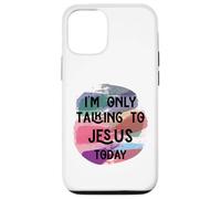 Sto parlando con Gesù solo oggi Uomini Donne & I cristiani amano Custodia per iPhone 12/12 Pro