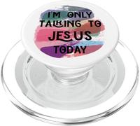Sto parlando con Gesù solo oggi Uomini Donne & I cristiani amano PopSockets PopGrip per MagSafe