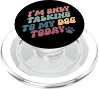 Sto parlando solo con il mio cane oggi PopSockets PopGrip per MagSafe