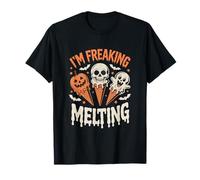 Sto pazza che si scioglie il gelato di Halloween Maglietta